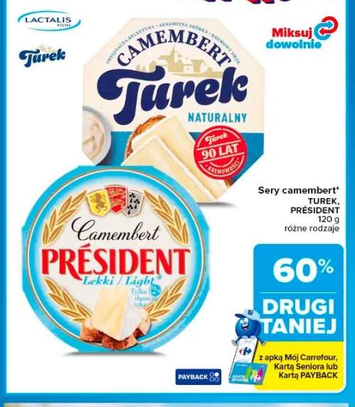 Ser camembert Turek naturalny
