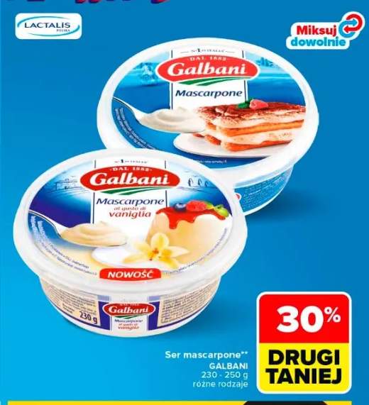 Ser mascarpone Galbani