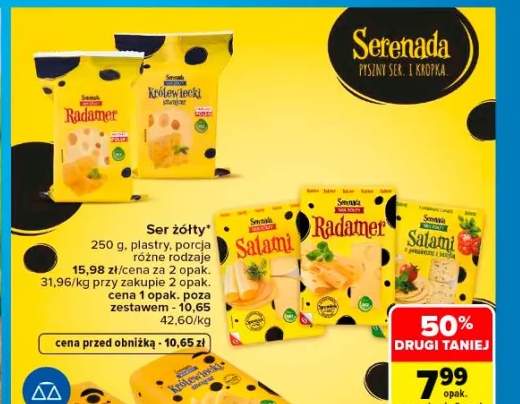 Ser żółty Serenada Królewiecki szwajcar