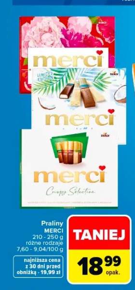 Praliny Merci Limited Edition