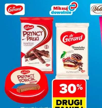 Wafelki w czekoladzie Pryncypałki Dr Gerard