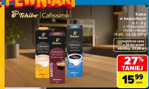 Kawa w kapsułkach Tchibo Cafissimo