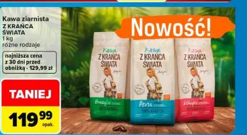 Kawa ziarnista Z KRAŃCA ŚWIATA Brazylia