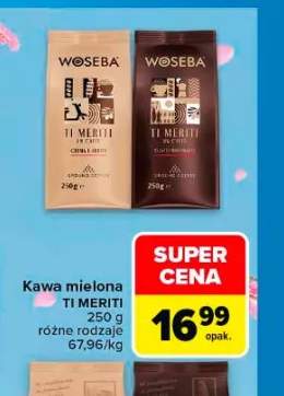 Kawa mielona WOSEBA TI MERITI