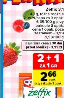 Żelfix 3:1 Dr.Oetker