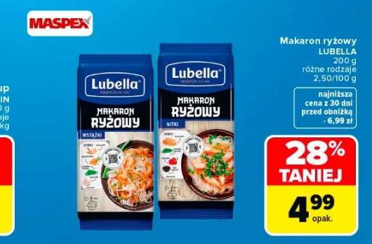 Makaron ryżowy Lubella