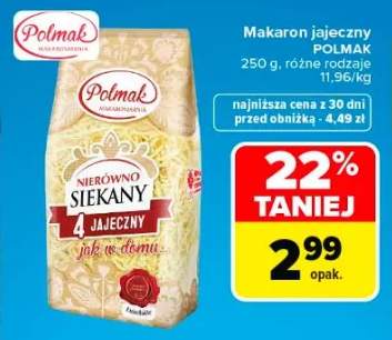 Makaron jajeczny Polmak