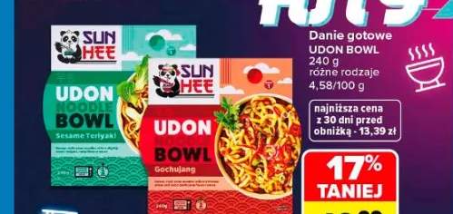 Danie gotowe UDON BOWL SUN HEE