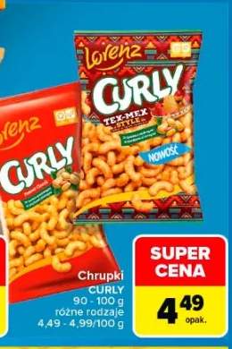 Chrupki Curly Lorenz Peanut Classic