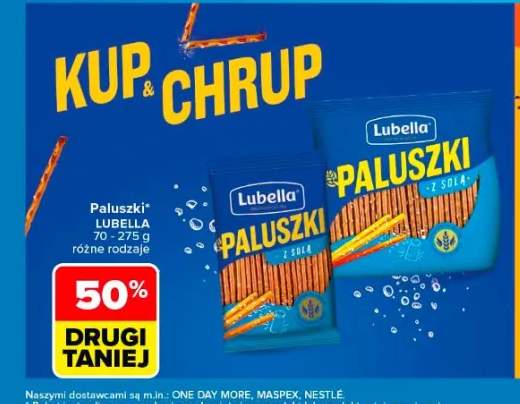 Paluszki z solą Lubella