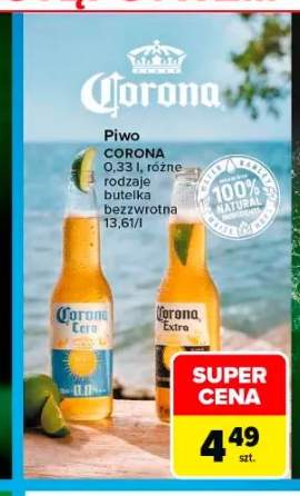 Piwo bezalkoholowe Corona Cero