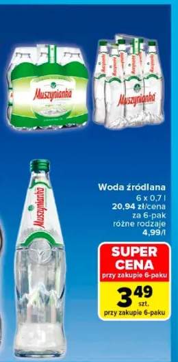 Woda mineralna Muszynianka
