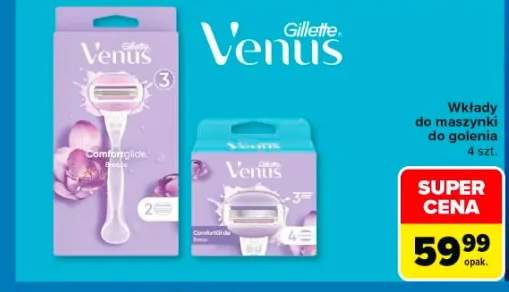 Wkłady do maszynki do golenia Gillette Venus Comfortglide Breeze 4-pak