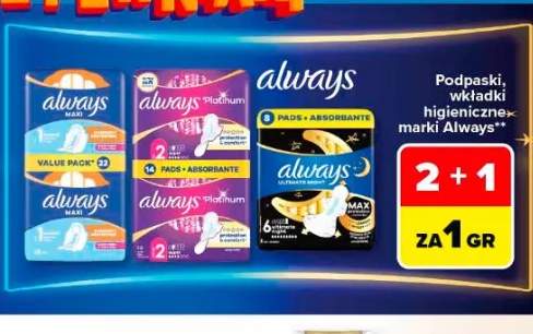 Podpaski Always Maxi Value Pack