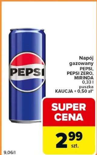 napój gazowany