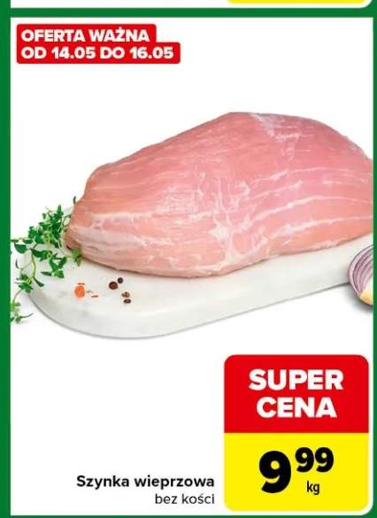 Szynka wieprzowa bez kości