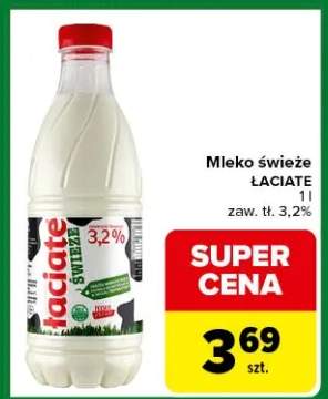 Mleko świeże ŁACIATE zaw. tł. 3,2%