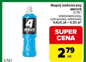 Napój izotoniczny 4Move wieloowocowy