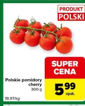 Polskie pomidory cherry