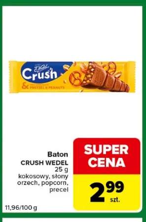 Baton Crush E.Wedel kokosowy