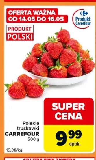Truskawki polskie Carrefour