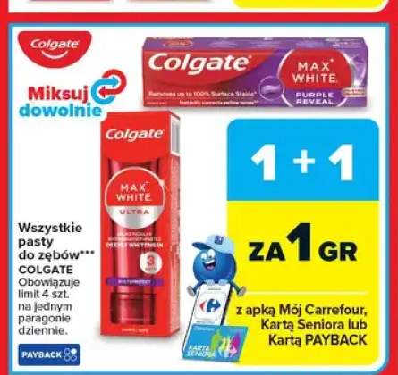 Pasta do zębów COLGATE MAX WHITE ULTRA