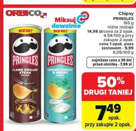 Chipsy PRINGLES