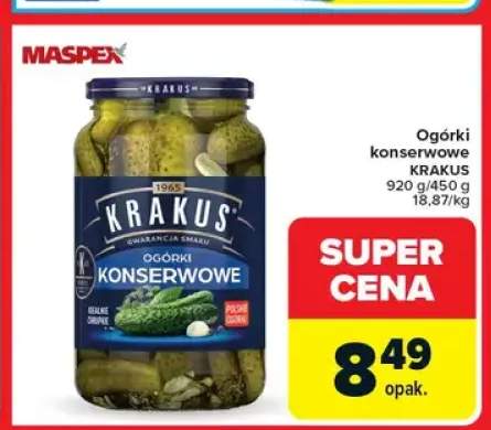 Ogórki konserwowe Krakus