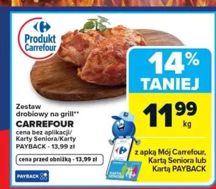 Zestaw drobiowy na grill Carrefour