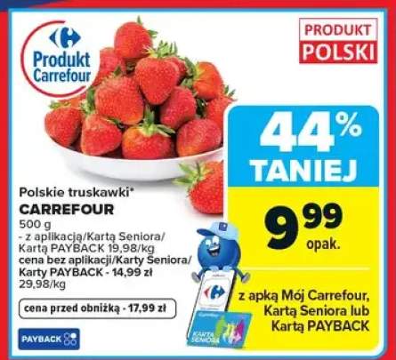 Polskie truskawki CARREFOUR