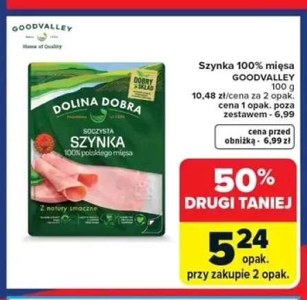 Szynka 100% mięsa GOODVALLEY