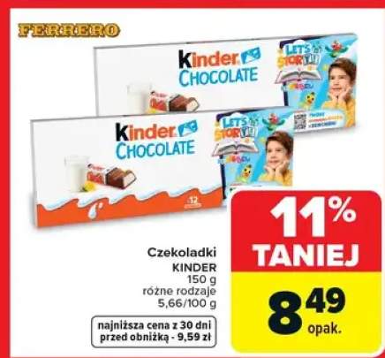 Czekoladki KINDER
