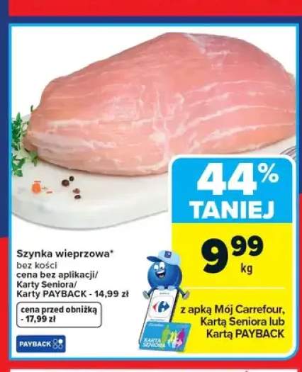 Szynka wieprzowa bez kości