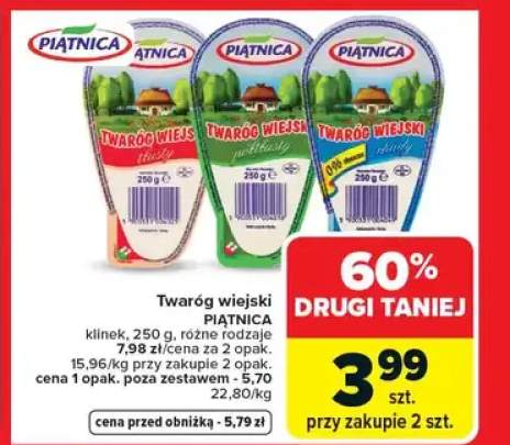 Twaróg wiejski Piątnica