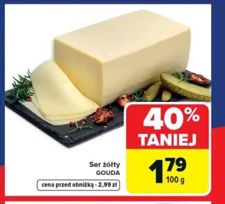 Ser żółty Gouda