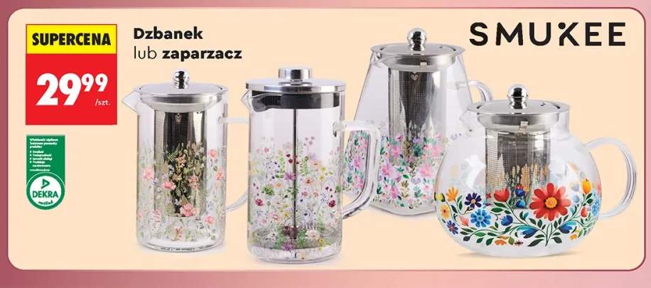 dzbanek z zaparzaczem