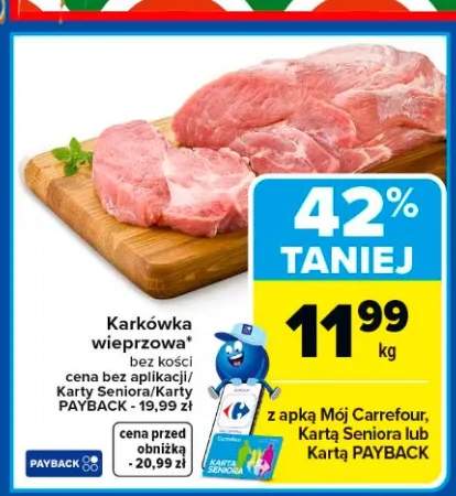 Karkówka wieprzowa bez kości
