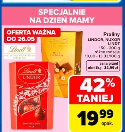 Praliny Lindor Lindt