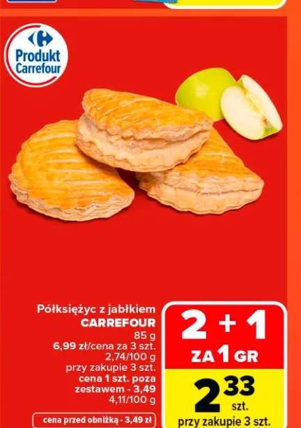 Półksiężyc z jabłkiem CARREFOUR