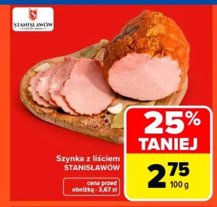 Szynka z liściem Stanisławów