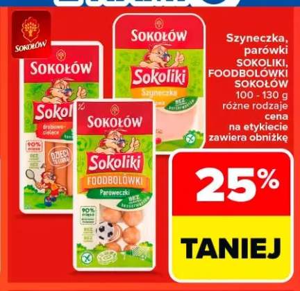 Parówki Sokoliki Sokołów