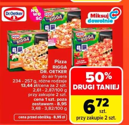 Pizza RIGGA DR. OETKER do air fryera