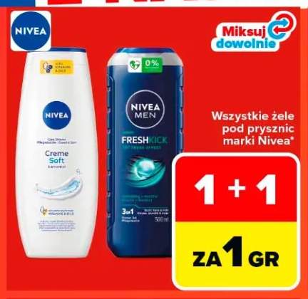 Żel pod prysznic Nivea Men Freshkick