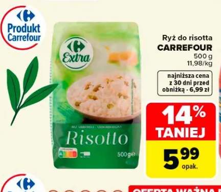 Ryż do risotta Carrefour