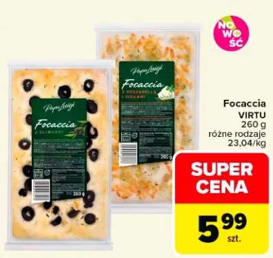 Focaccia Virtu