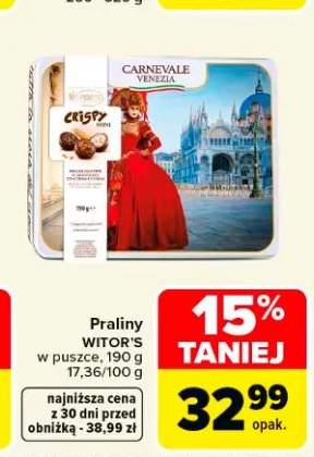Praliny w puszce Witor's