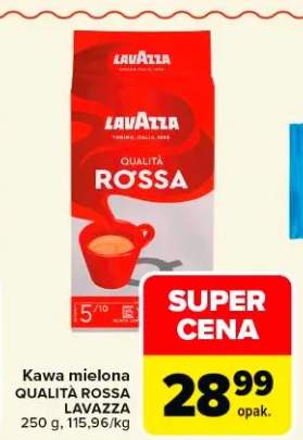 Kawa mielona Lavazza Qualità Rossa