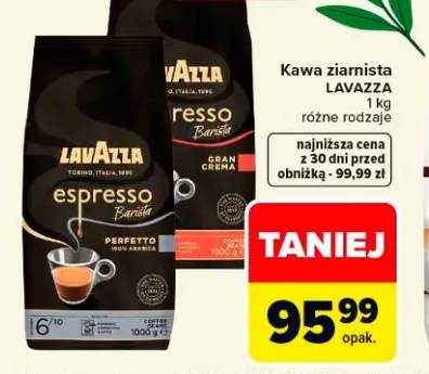 Kawa ziarnista Lavazza Espresso Barista Gran Crema