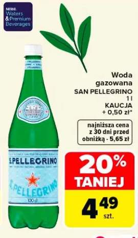 Woda gazowana SAN PELLEGRINO