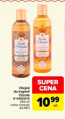 Olejek do kąpieli TESORI D'ORIENTE